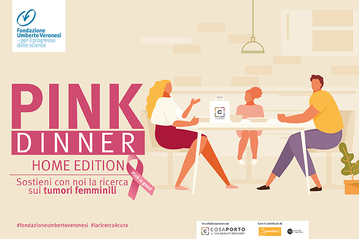 Le Pink Dinner per sostenere la ricerca sui tumori femminili