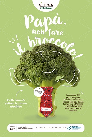 Per il 19 marzo regala un&#8230;broccolo con la cravatta al tuo papà