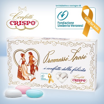 Crispo al fianco dei bambini colpiti da tumore