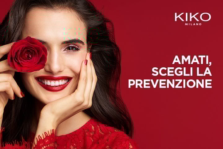 Con KIKO Milano per la prevenzione dei tumori della cervice uterina