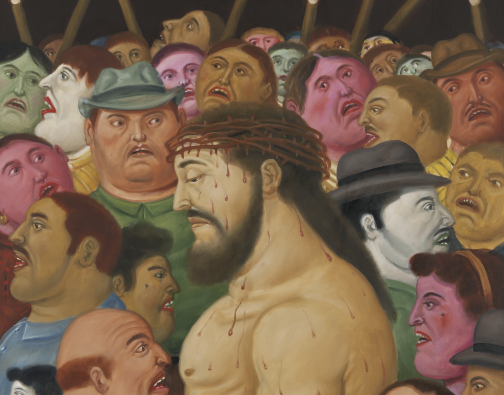 La “Via Crucis” di Fernando Botero in mostra a Milano