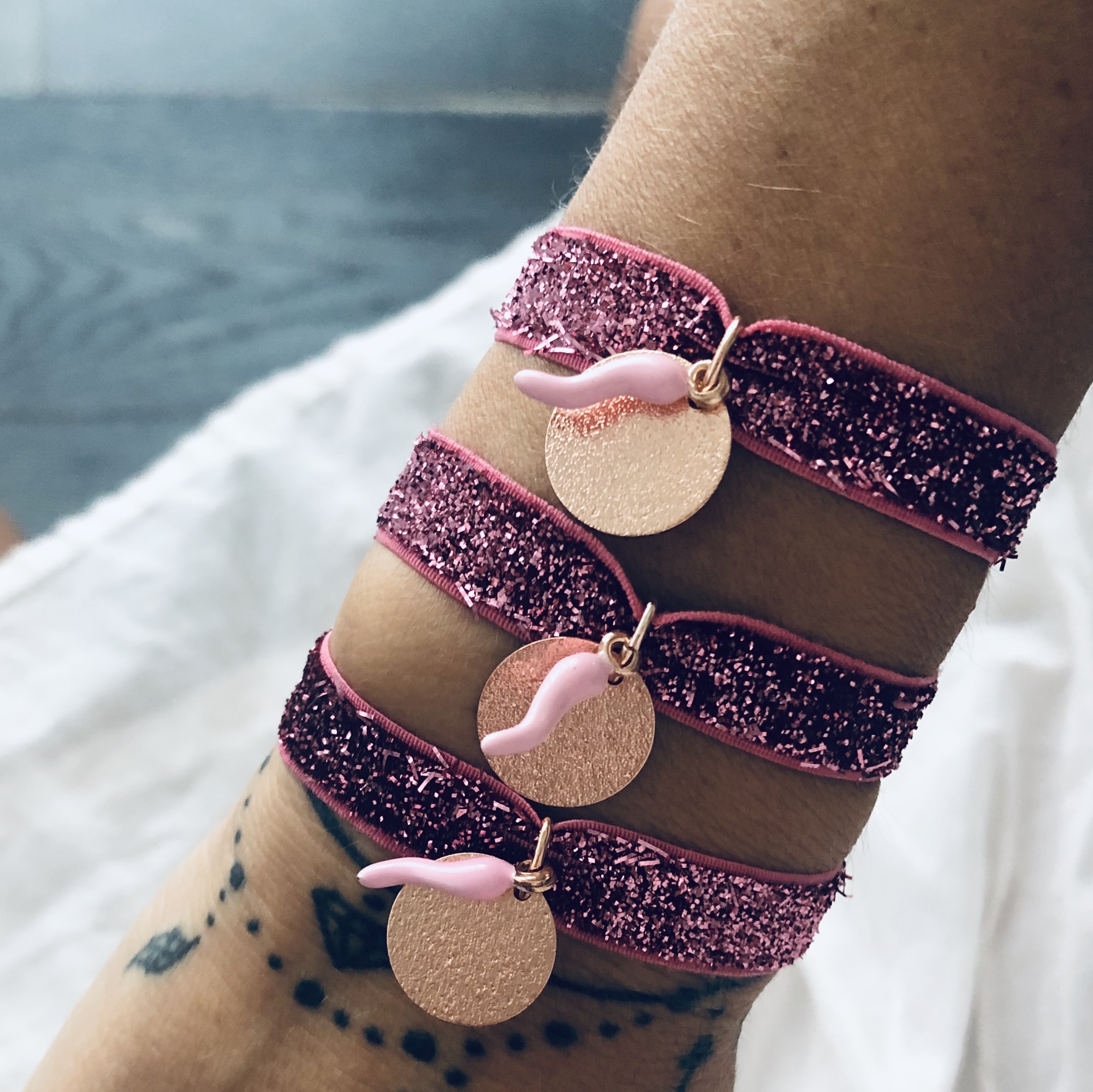 Braccialetto Per La Consapevolezza Del Cancro Al Seno - Nastro Rosa, Acciaio Inossidabile, Regalo Solidale - Foto 9