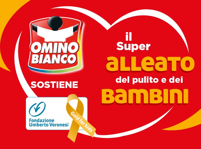 Omino Bianco sostiene la ricerca sui tumori pediatrici