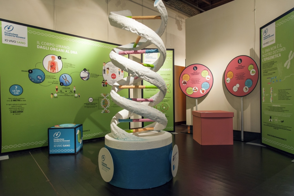 Io Vivo Sano: alimentazione e Dna, la mostra ora si visita da casa