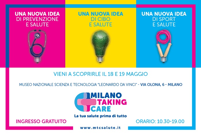 «Milano Taking Care»: 18 e 19 maggio prevenzione gratis per tutti