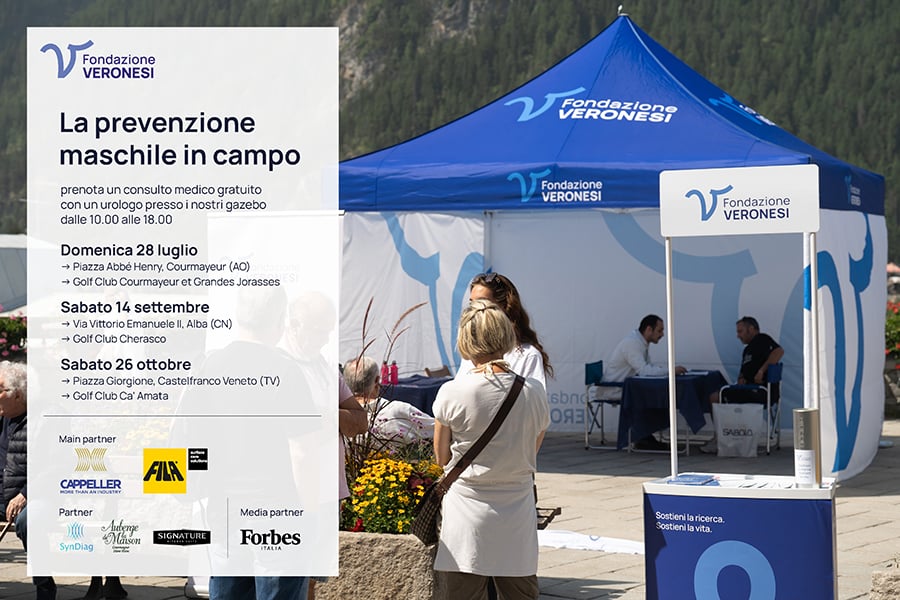 La prevenzione maschile in campo: il programma completo degli appuntamenti 2024