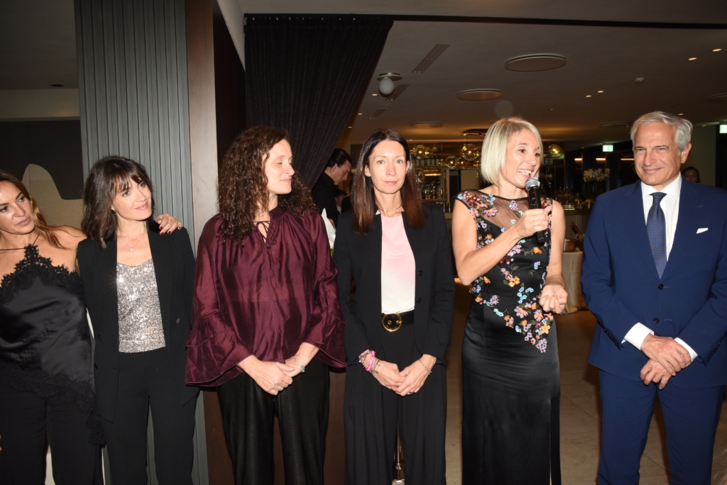 Paolo Veronesi e la delegazione di Bergamo (2)