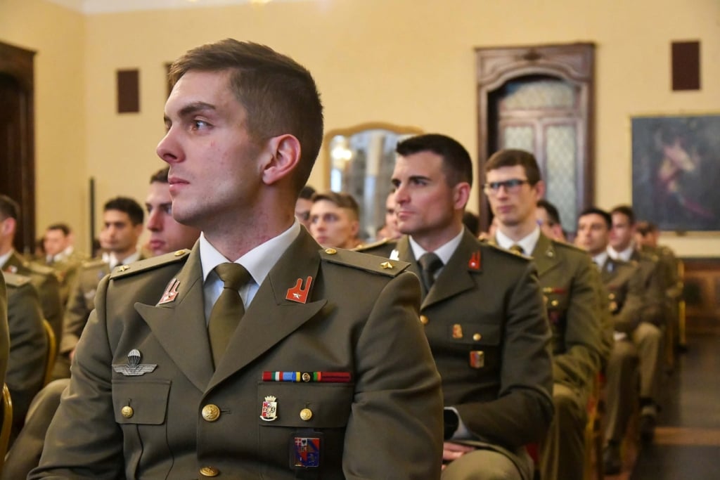 4_Primo piano degli Ufficiali frequentatori della Scuola Ufficiali dell'Esercito